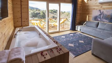 Bungalow with Fireplace and Jacuzzi | 免費 Wi-Fi