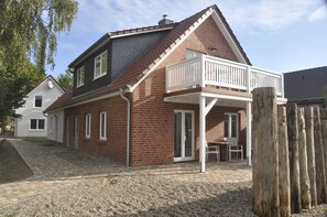 Fassade der Unterkunft