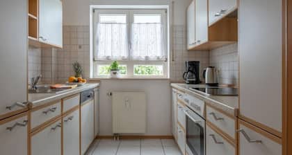 Ruhige, familienfreundliche Wohnung mit 2 Schlafzimmern in Seenähe