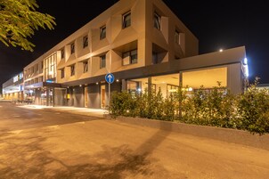 Fassade der Unterkunft