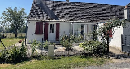 Ferme rénovée avec étang privé, animaux acceptés