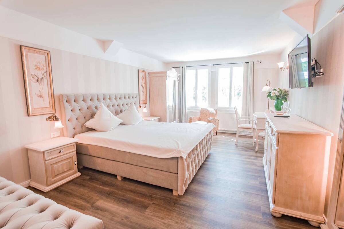 Habitación doble Deluxe | Wifi gratis y ropa de cama