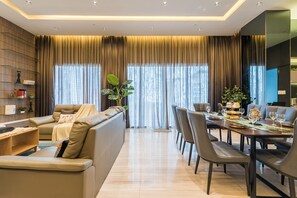 Living area - Ramada Suite Penthouse Bukit Bintang KL (Kuala Lumpur)