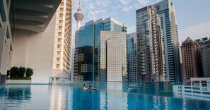 Outdoor pool - Ramada Suite Penthouse Bukit Bintang KL (Kuala Lumpur)