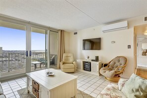 Televisión y reproductor de DVD 