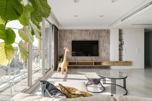 全景公寓, 3 间卧室 | 客厅