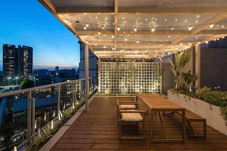Terraza en la azotea