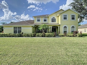 Villa, Multiple Bedrooms | Exterior - Fantastic 7 Bed 6 Bath In Prestigious Gated Comm. 7 Bedroom Villa by Redawning (Kissimmee)