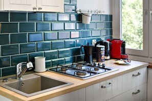 Private kitchenette - P&O Apartments Bielańska (Warsaw)