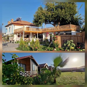 Fachada de la propiedad