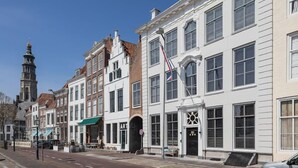Voorkant van accommodatie
