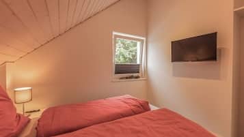 2 slaapkamers, een strijkplank/strijkijzer, gratis wifi