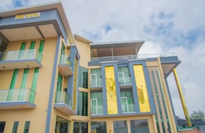 Façade de l’hébergement