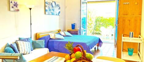 1 soveværelse, strygejern/strygebræt, gratis Wi-Fi, sengetøj