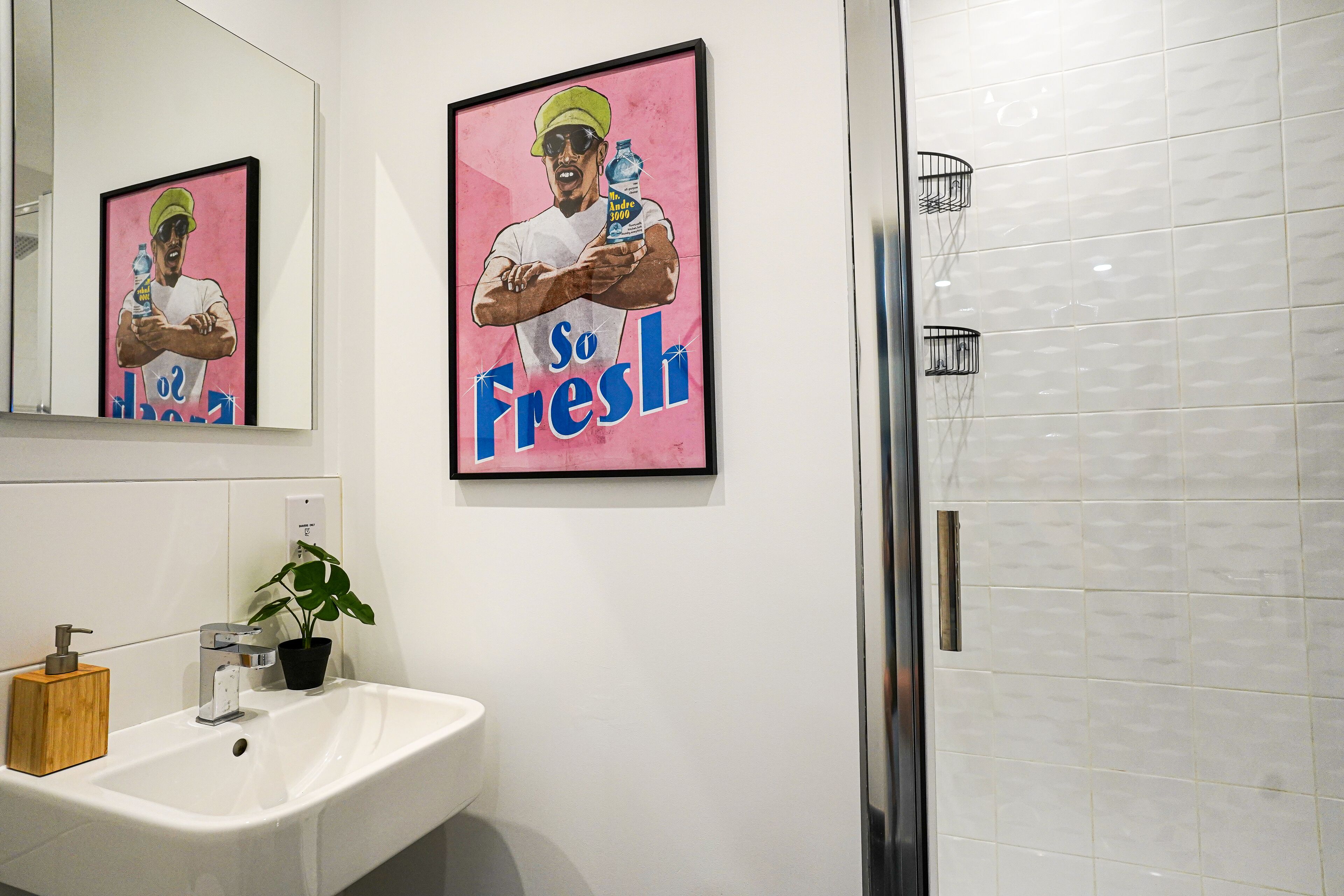 Departamento de lujo, baño privado | Baño