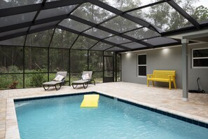 Piscine chauffée