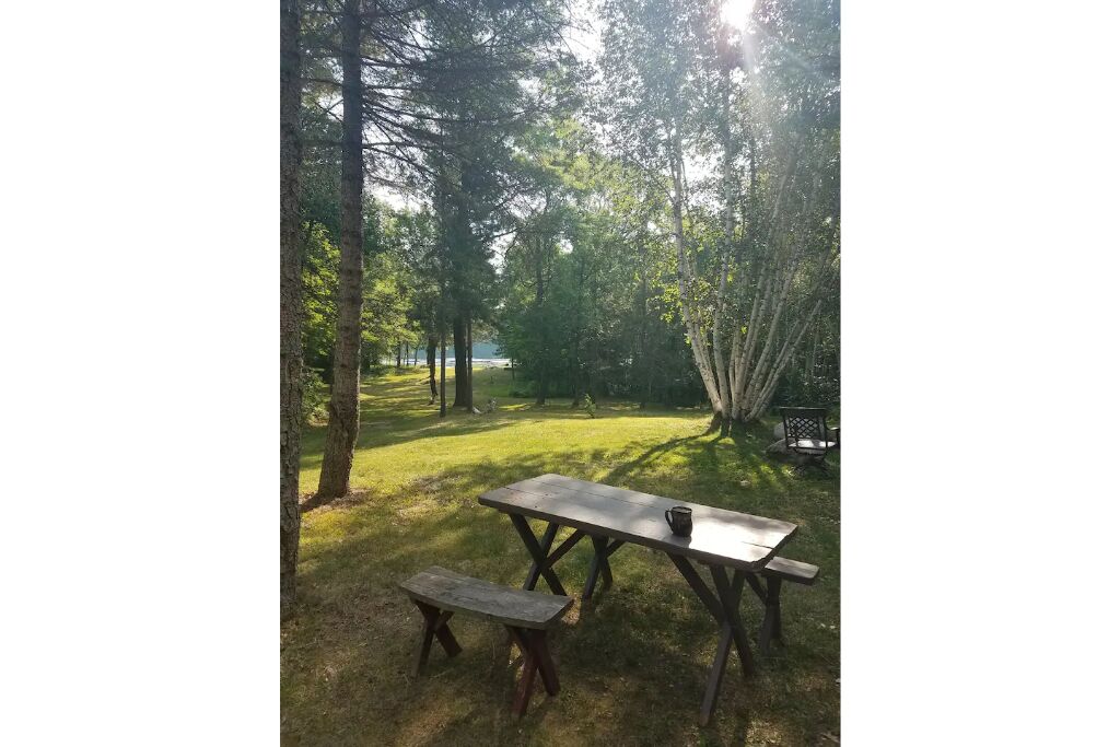 Lake cabin surrounded by nature and peacefulness