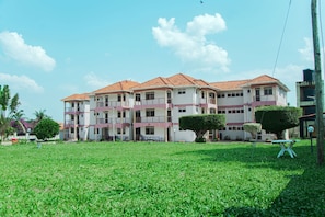 Front of property – evening/night