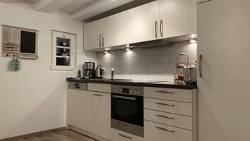 Kühlschrank, Ofen, Herdplatte, Geschirrspüler