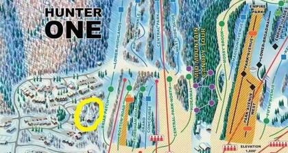 Only Ski In Out on Hunter Mtn | Panoramic Views! Hike, Golf, Fish, Relax!