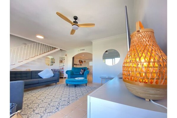 1 bedroom, desk, iron/ironing board, travel cot