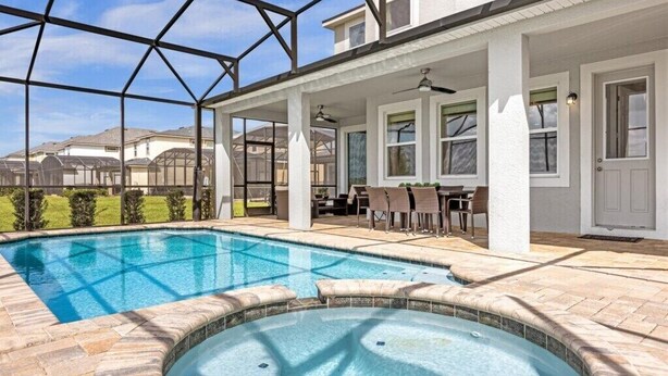 Pool - 7 Bedroom/ 6 Bathroom Solara Resort (1644 NP) (Kissimmee)
