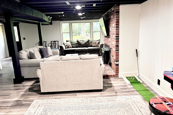 Televisor intel·ligent, llar de foc i videojocs