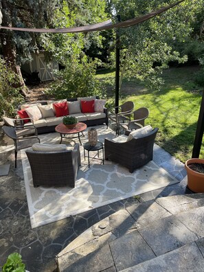 Terrace/patio - Basement in private home close to DTC. Driveway parking.  (Denver)