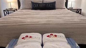 5 bedrooms, iron/ironing board, travel crib, WiFi