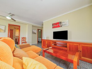 Télévision, cheminée