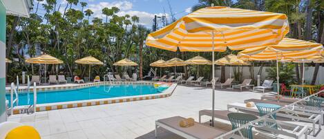 Una piscina climatizada