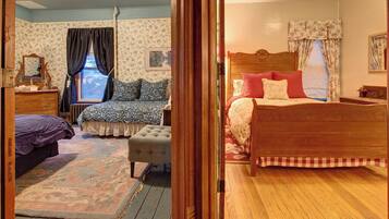 6 bedrooms, iron/ironing board, WiFi, bed sheets