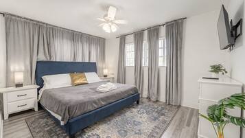 2 chambres, bureau, fer et planche à repasser, Wi-Fi gratuit