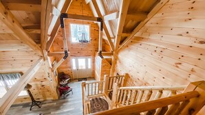 Interior - Luxury Log home steps from private beach in Meredith on Lake Winnipesaukee. (Meredith)