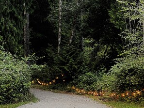 Overnattingsstedets uteområder