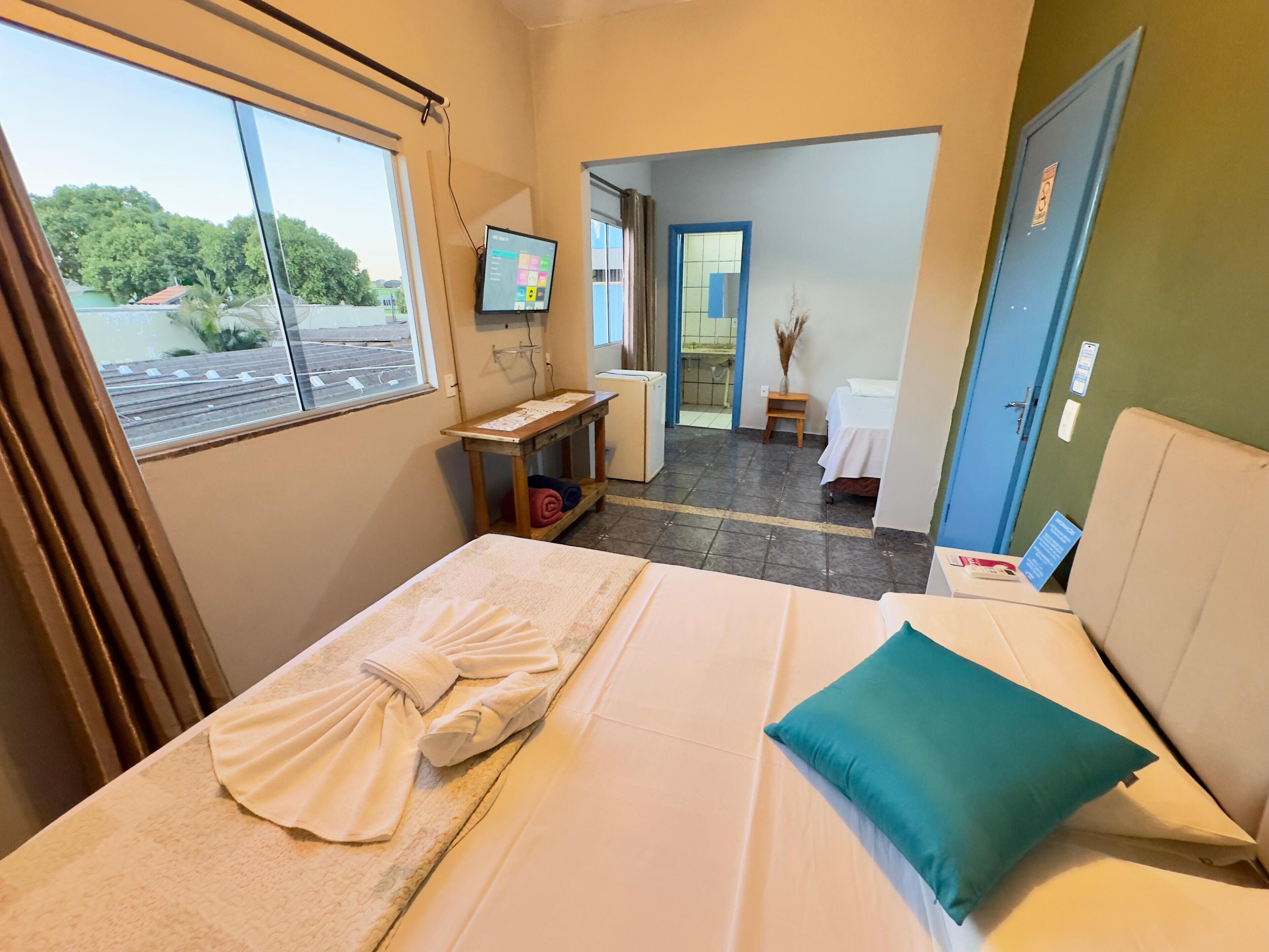 Wifi gratis y ropa de cama 