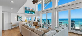 Ocean Therapy: Luxe 4-Story Beachfront w/ ELEVATOR & Sky Deck
