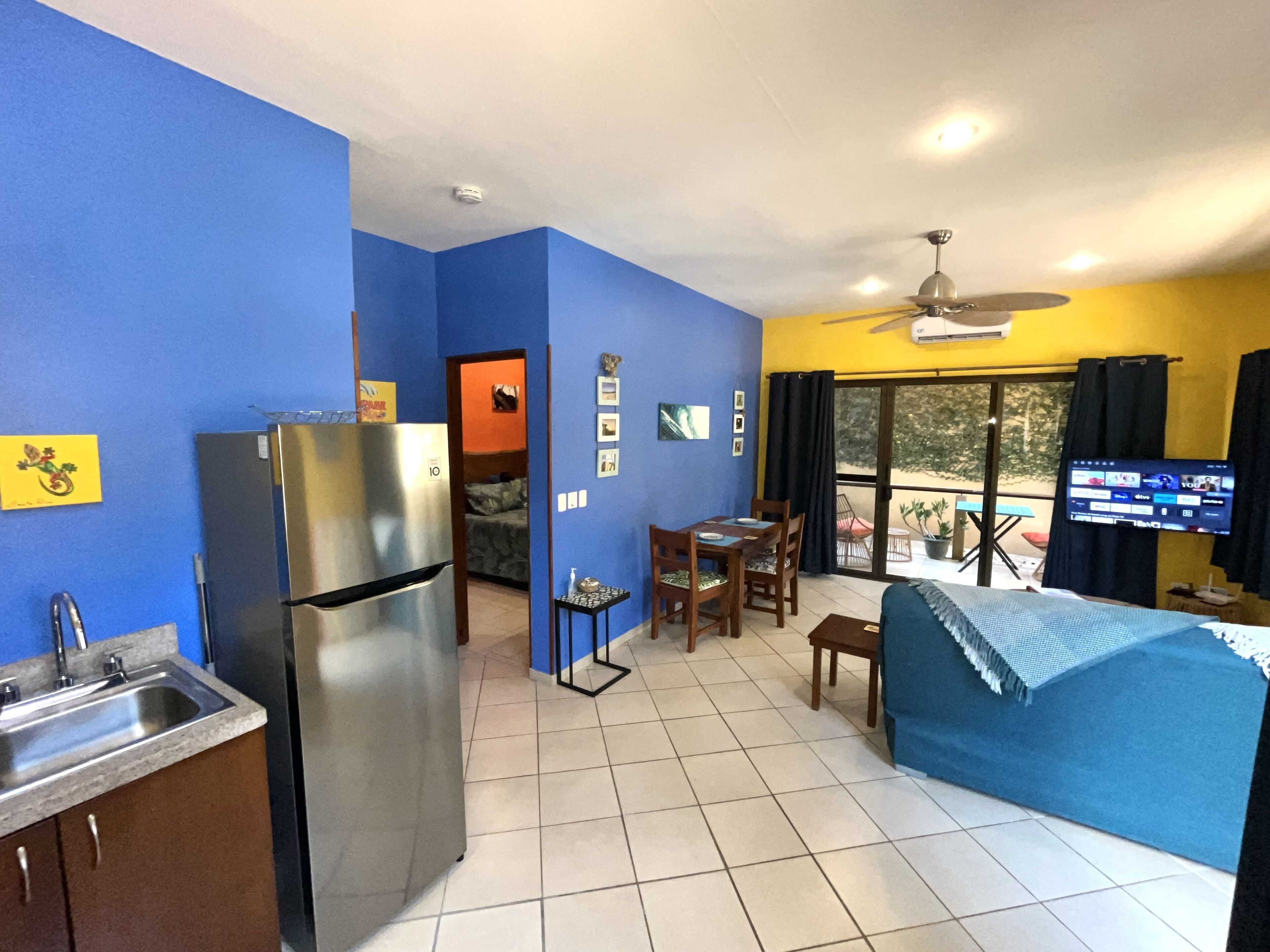 2 Air Conditioners with separate controls! 1 in the BR & 1 in the Living room