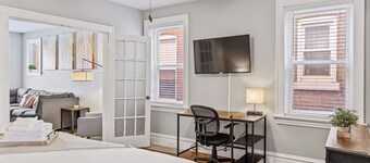 Rooted Urban Retreat: First Floor 1BR Apartment