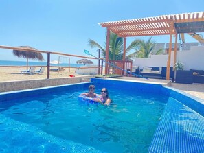 Indoor pool, outdoor pool