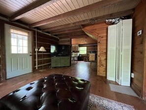 Smart TV, DVD player, books - Red Door Cabin (Chatsworth)