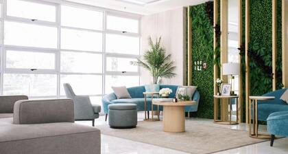 Affordable, friendly, central location, close to malls, Free parking. Furnished!