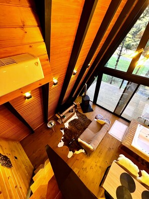 Deluxe Cabin | Living area - Vivenda Bosque Das Araucarias (Urubici)