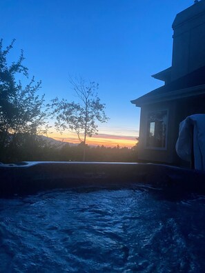 Idromassaggio all'aperto