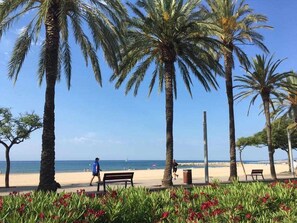 Accommodatie ligt op het strand
