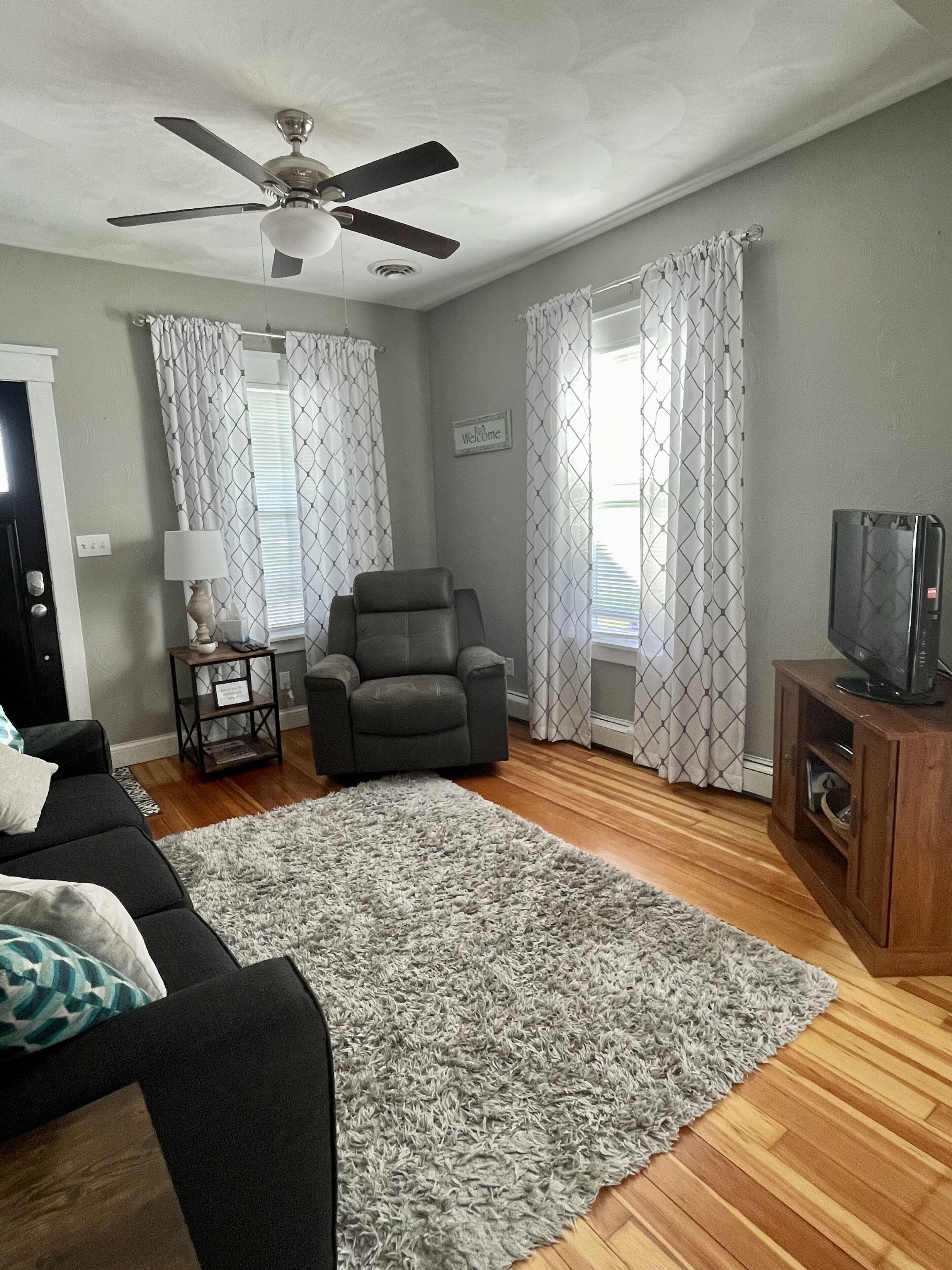 Smart TV, DVD player, video library