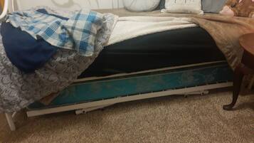 1 quarto, roupa de cama