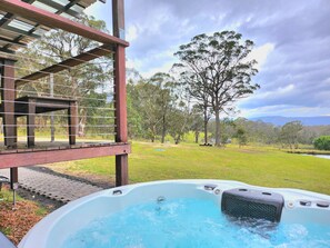 Bain à remous extérieur