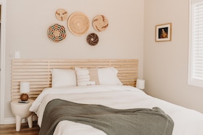 2 slaapkamers, een bureau, gratis wifi, beddengoed