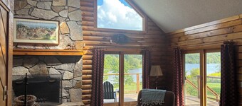 Lakefront House with Stunning Views and Great Room